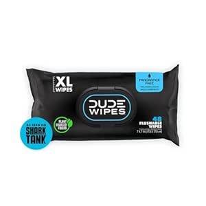31V8q74HXdL._SX300_SY300_QL70_ML2_ Review of DUDE Wipes Flushable Wipes Unscented with Aloe and Vitamin E