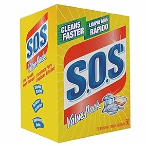 Steel Wool Soap Pad Review S.O.S 98014 for Tough Cleaning