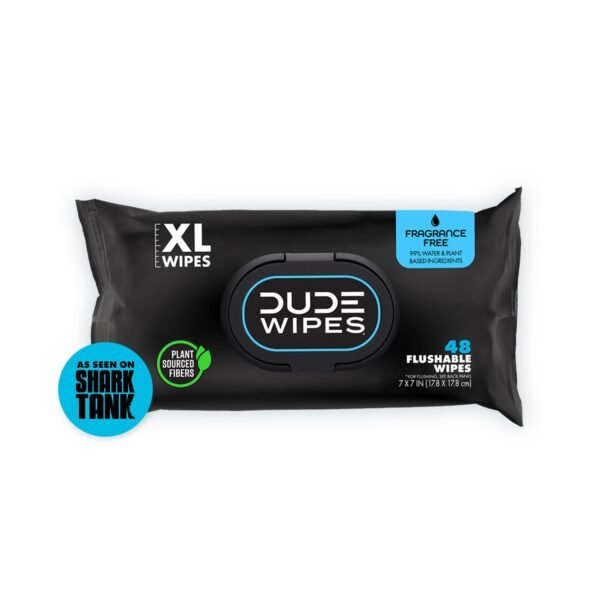 61TdKSAr3ZL._SL1500_ Review of DUDE Wipes Flushable Wipes Unscented with Aloe and Vitamin E