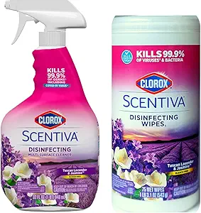 61WlZmH5gqL.__AC_SX300_SY300_QL70_FMwebp_ Clorox Disinfecting Wipes and Cleaner Review Tuscan Lavender and Jasmine Bundle Tested