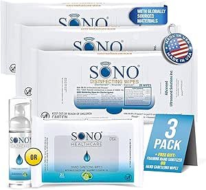 SONO Disinfecting Wipes Review Medical Grade Multi Surface Cleaner for Travel and Home
