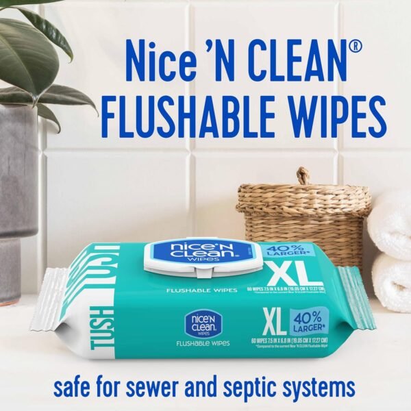 81LHJuyEL-L._SL1500_ Review of Nice 'N CLEAN Extra Large Flushable Wipes for Sensitive Skin