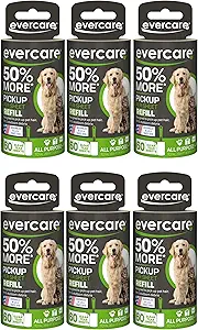 Evercare Extra Sticky Pet Lint Roller Refill review 6-pack for Pet Owners