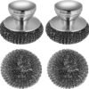 Steel Wool Scrubber Review Onewly Stainless Steel Set for Dishes and Grills